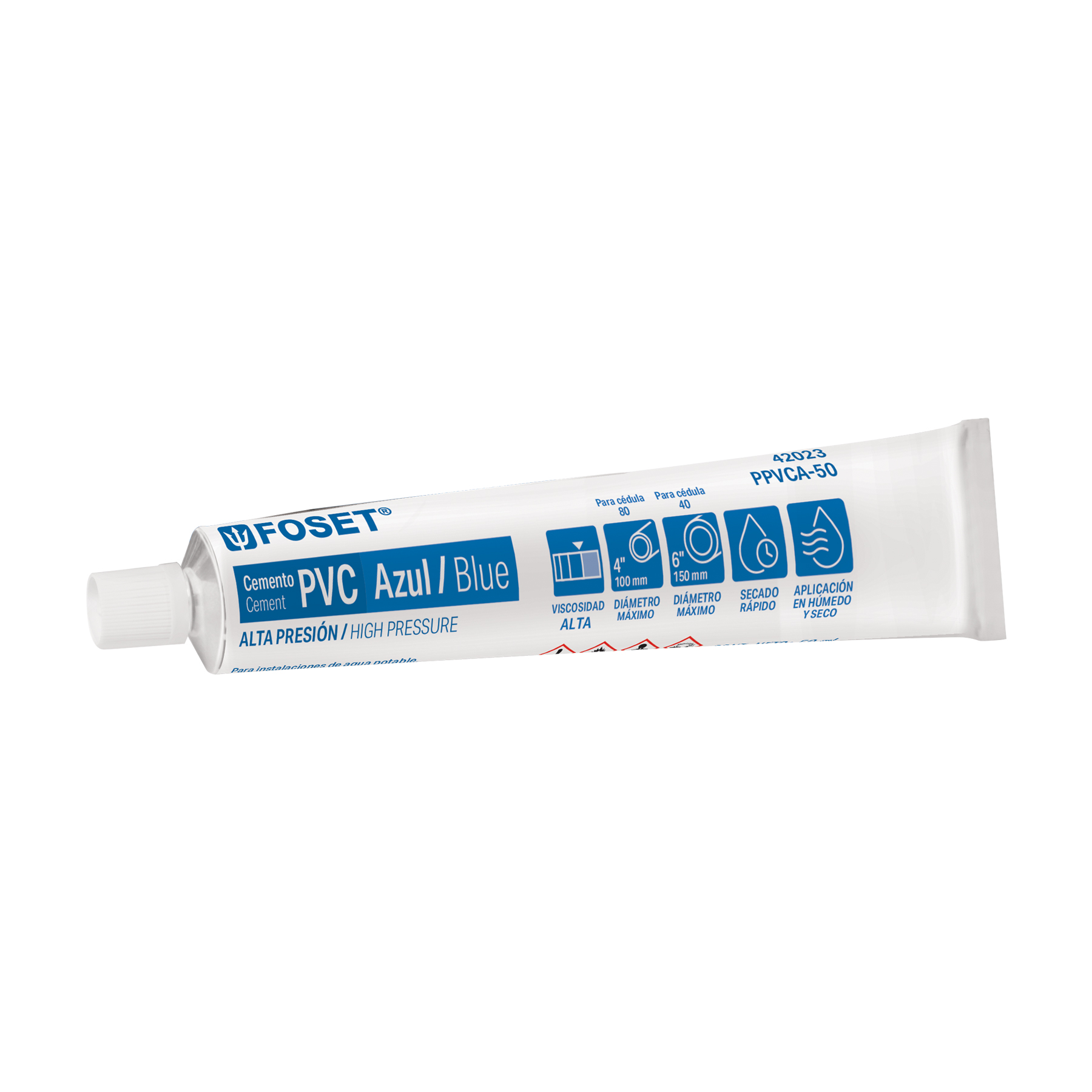 PEGAMENTO AZUL PARA PVC
