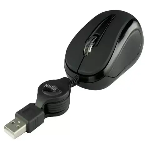 MINI MAUSE OPTICO NEGRO